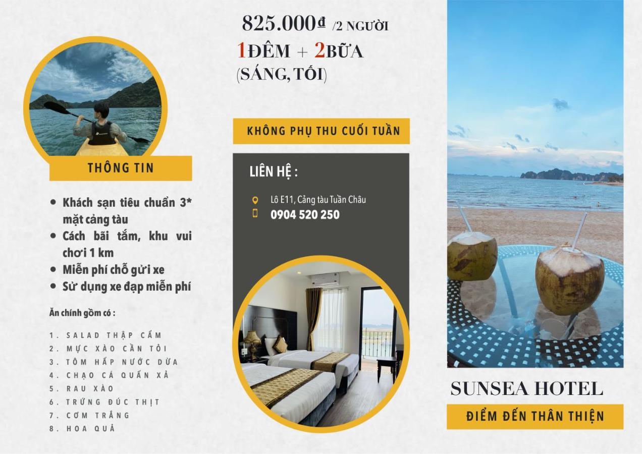 Sunsea Hotel Ha Long Esterno foto